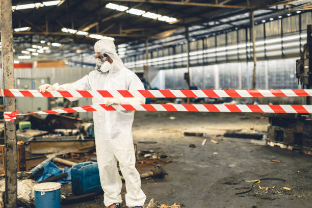 Professional Odor Removal technician working in San Jacinto, CA